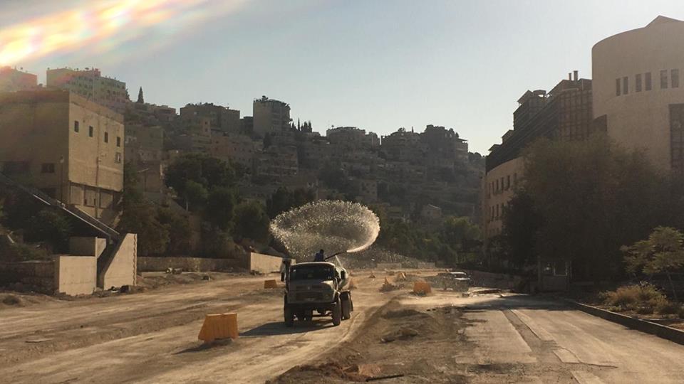 بيانات مشروع تقاطع عمر مطر وساحة النوافير